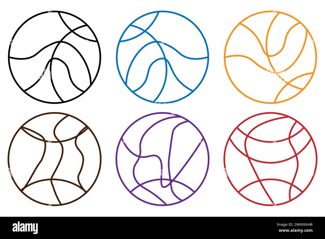 Passe-temps sportif et activités emblématique du basket-ball. Illustration de Vecteur