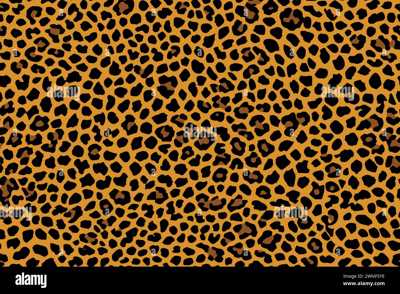 Peau de léopard, motif animal sans couture pour la conception textile Illustration de Vecteur