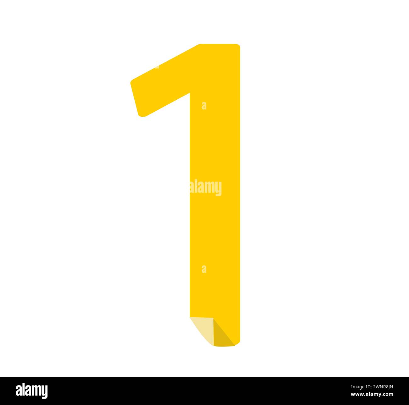 Illustration du nombre coloré. Illustration de Vecteur