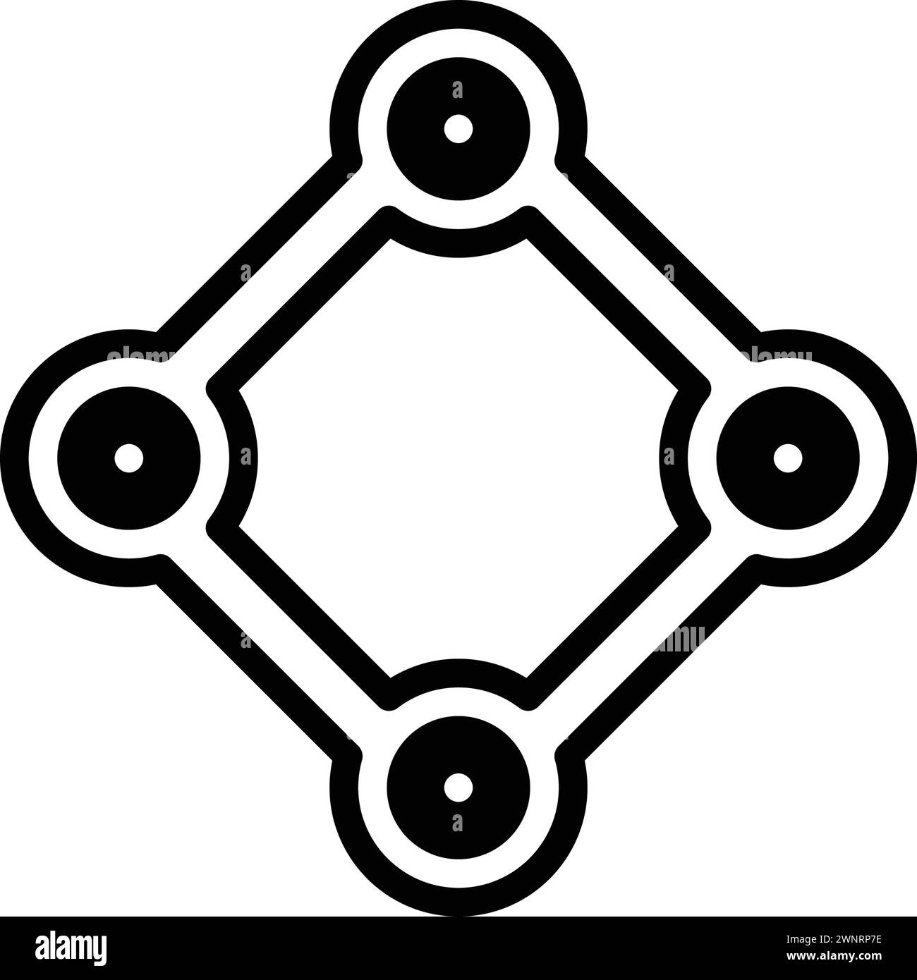 Icône pour composant,pièce Illustration de Vecteur