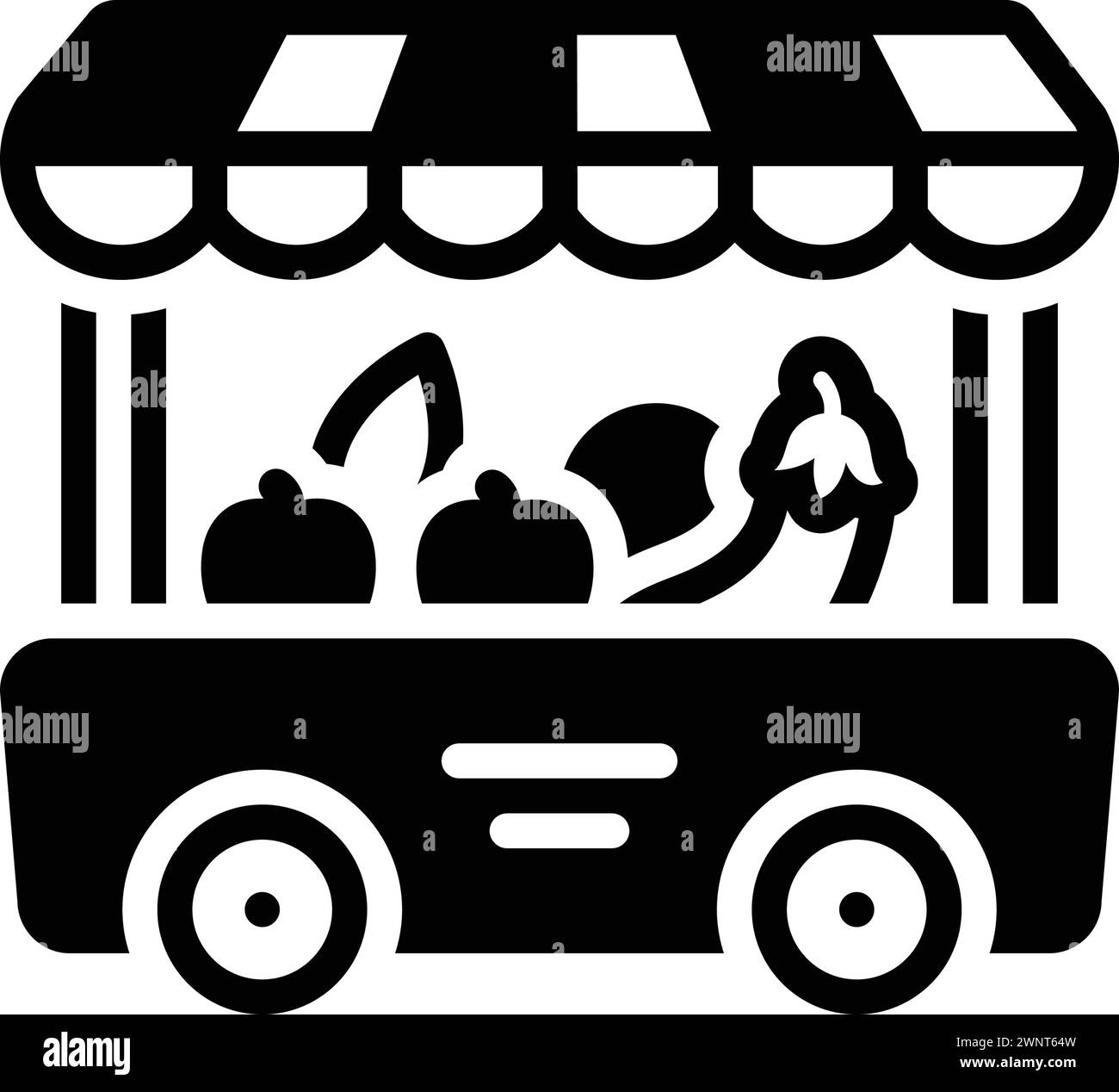 Icône pour produit, légumes Illustration de Vecteur