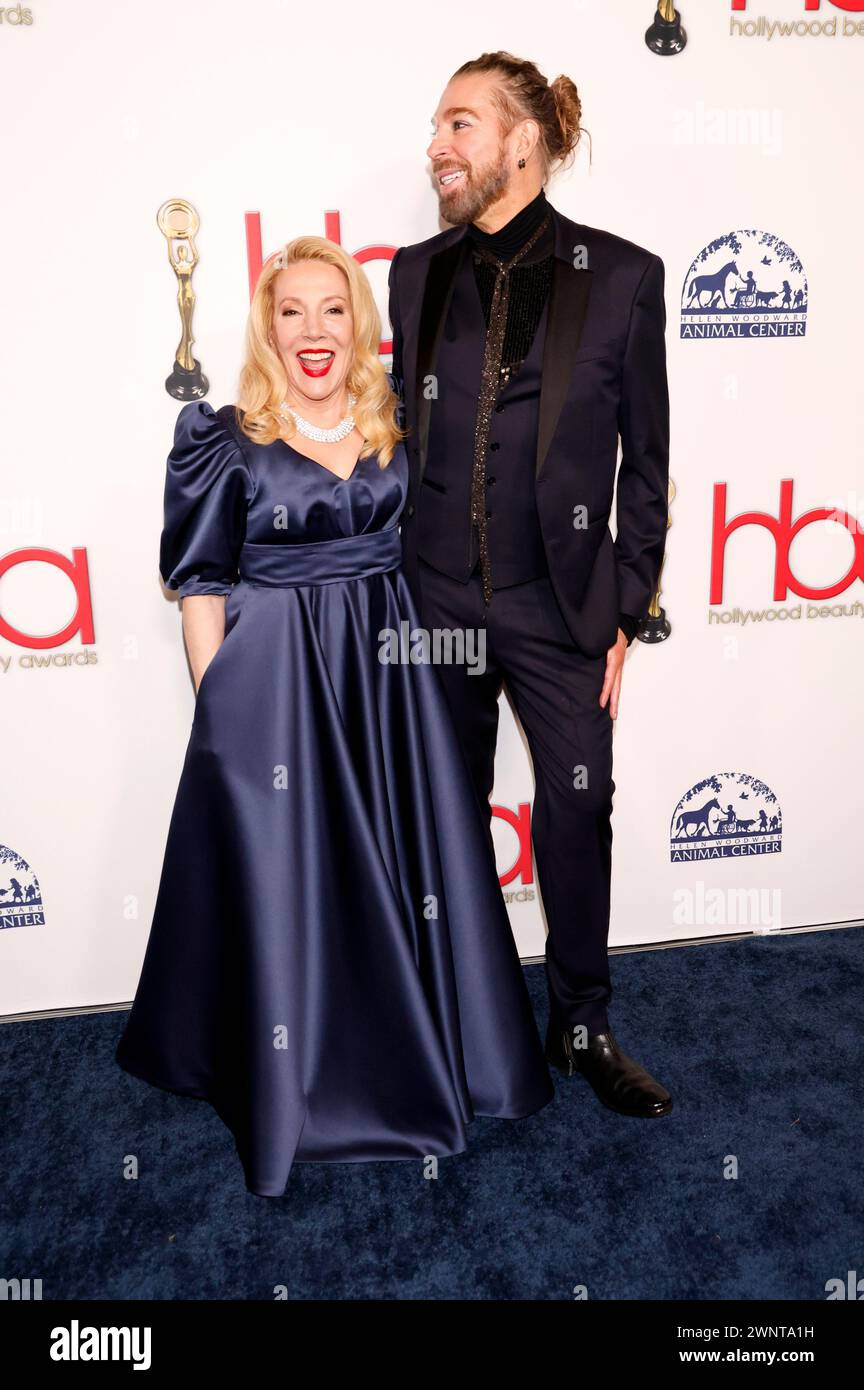 Mychele Elyzabeth und Chaz Dean BEI der Verleihung der 9. Hollywood Beauty Awards 2024 im Avalon Hollywood. Los Angeles, 03.03.2024 Banque D'Images