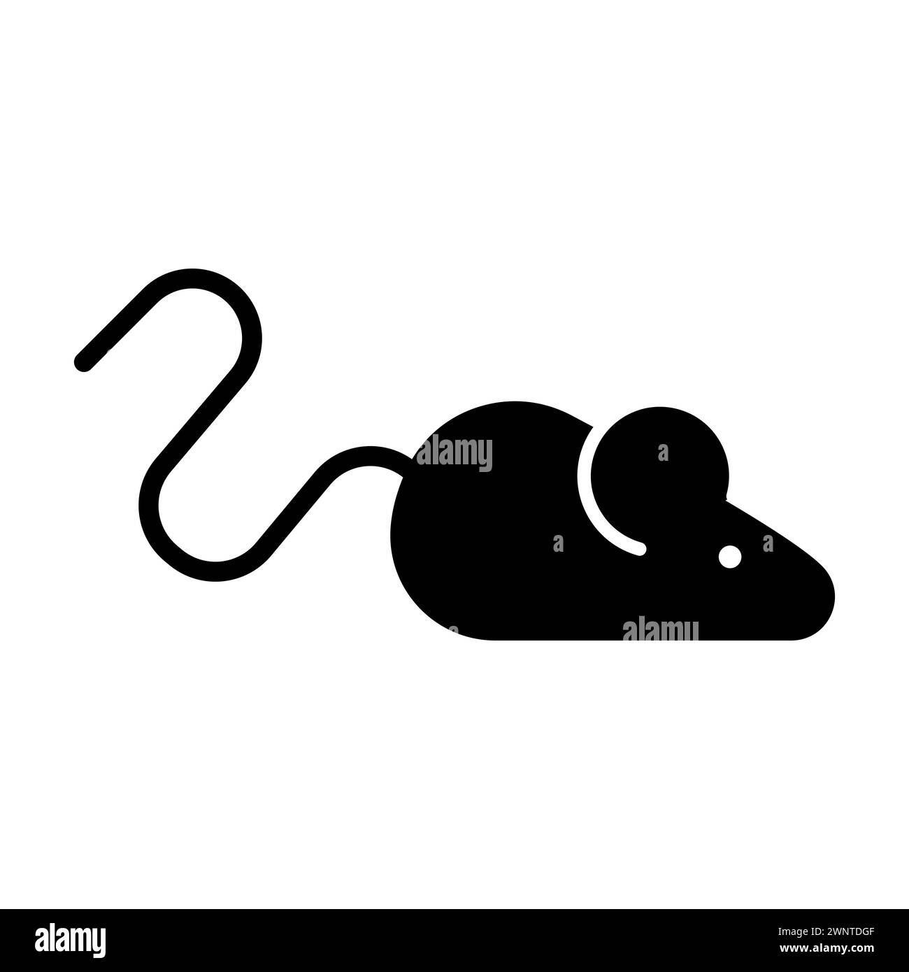 Logo d'icône de souris, application, interface utilisateur. Illustration vectorielle. SPE 10. image de stock. Illustration de Vecteur