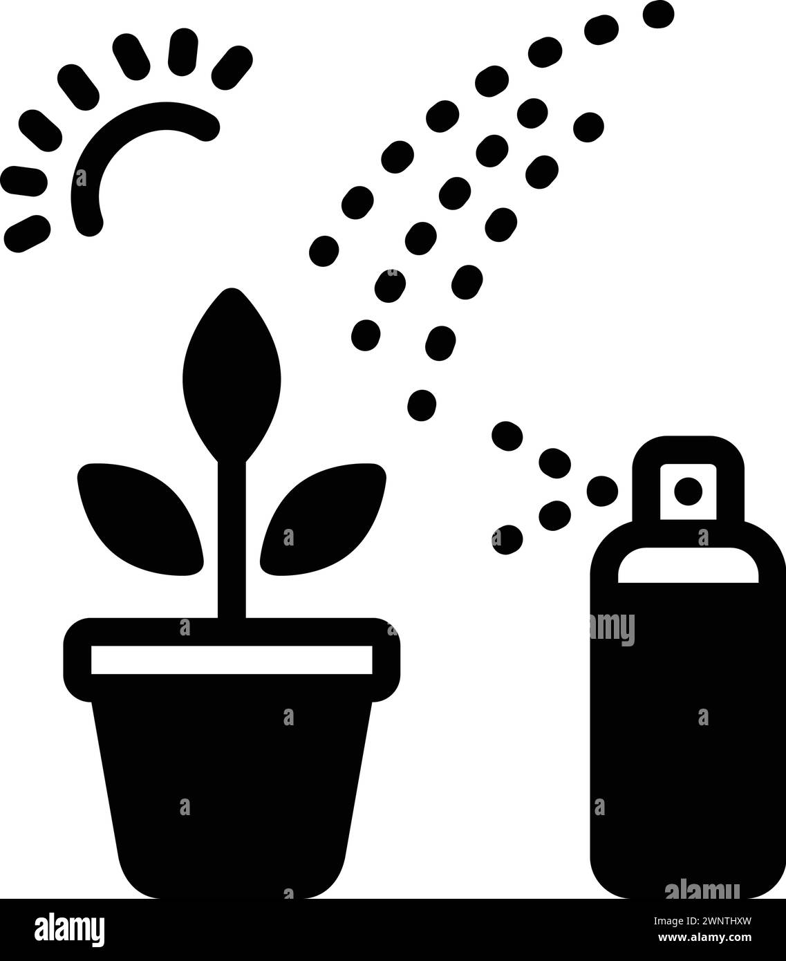 Icône pour nécessaire, usine Illustration de Vecteur