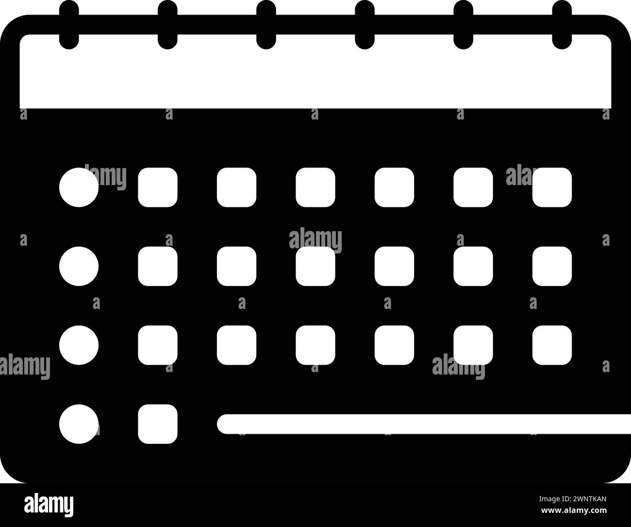 Icône pour mon, week-end Illustration de Vecteur