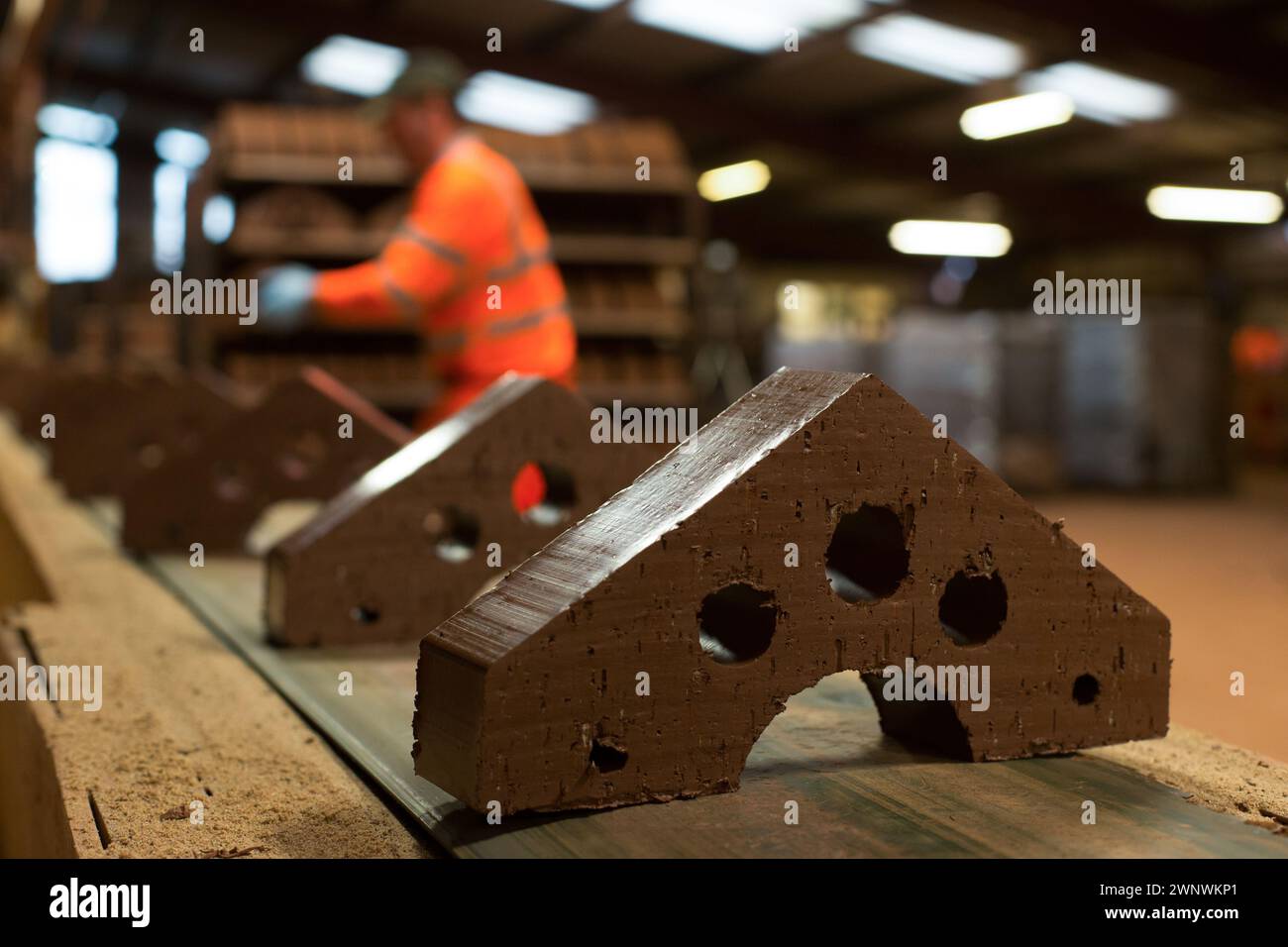 01/02/16 Cradley Special Brick Company, Cradley, West Midlands, Royaume-Uni. Banque D'Images