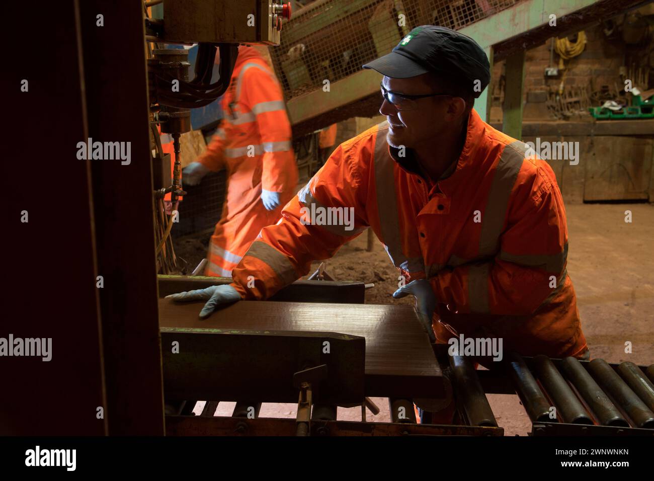 01/02/16 Cradley Special Brick Company, Cradley, West Midlands, Royaume-Uni. Banque D'Images