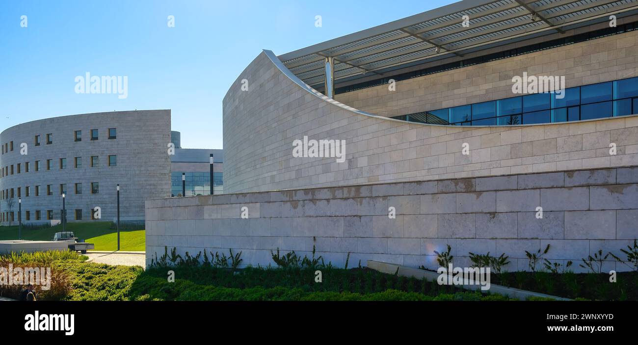 Architecture du Centre de cancérologie pancréatique Botton-Champalimaud, LISBONNE, PORTUGAL Banque D'Images