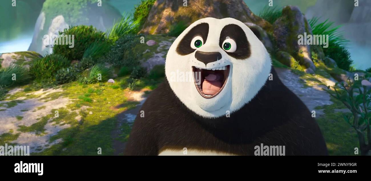 KUNG FU PANDA 4, po (voix Jack Black), 2024. © Universal Pictures / Courtesy Everett
