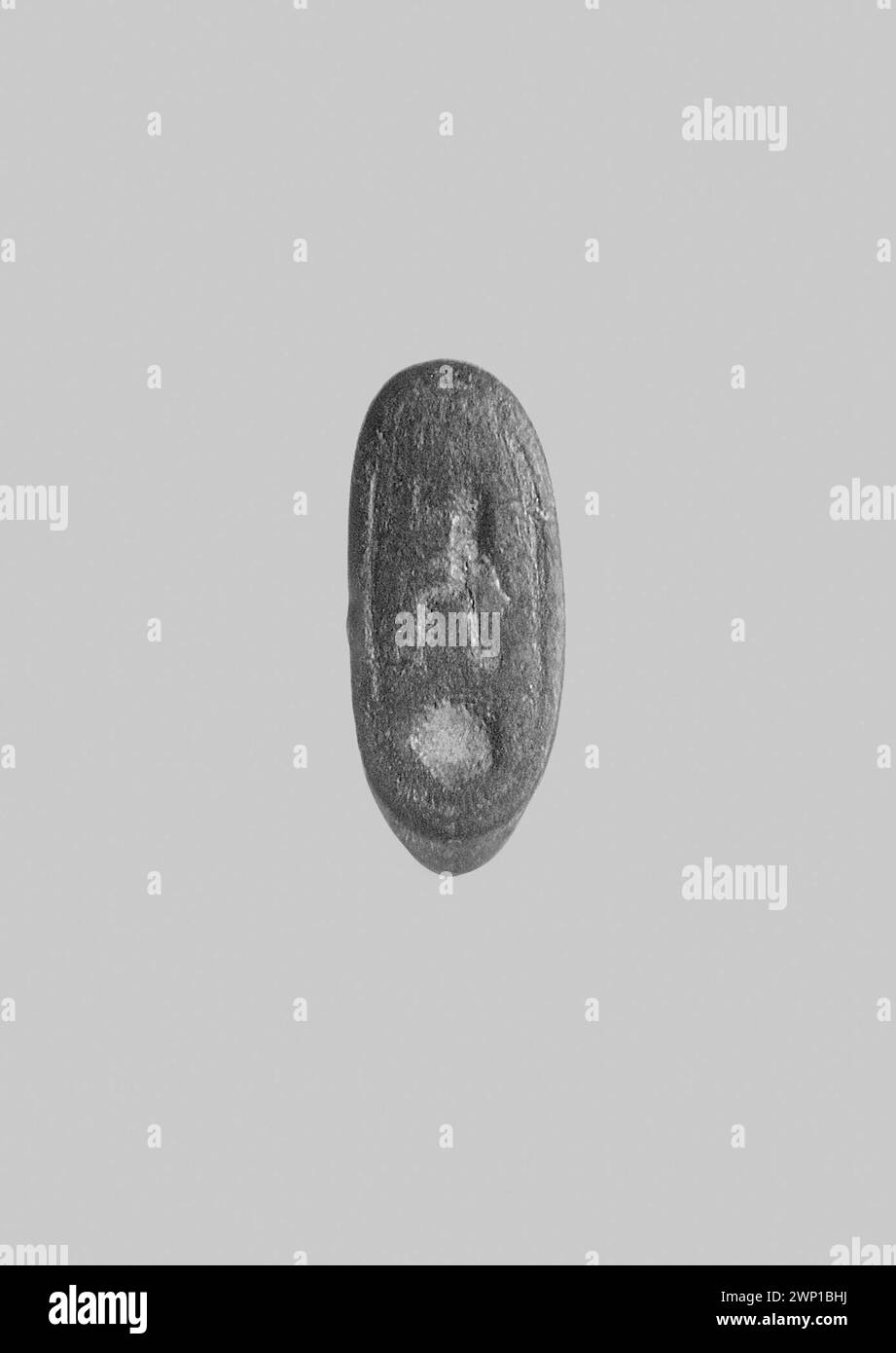 Artefact de la période ptolémaïque dans la collection de l'Égypte antique, lié à des pratiques domestiques ou rituelles. Banque D'Images