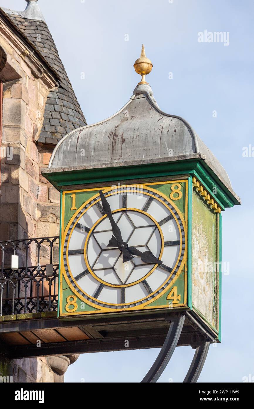 Le péage Réveil sur le Royal Mile, Édimbourg Banque D'Images