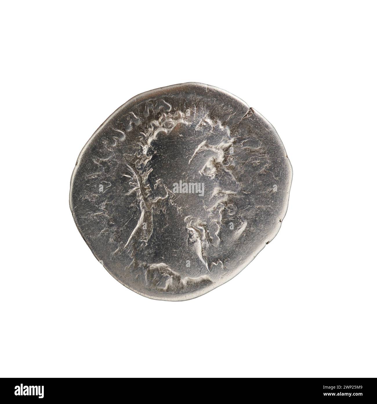 Denarius ; Lucius Werus (130-169, empereur romain 161-169) ; 168 (168-00-00-168-00-00); Banque D'Images