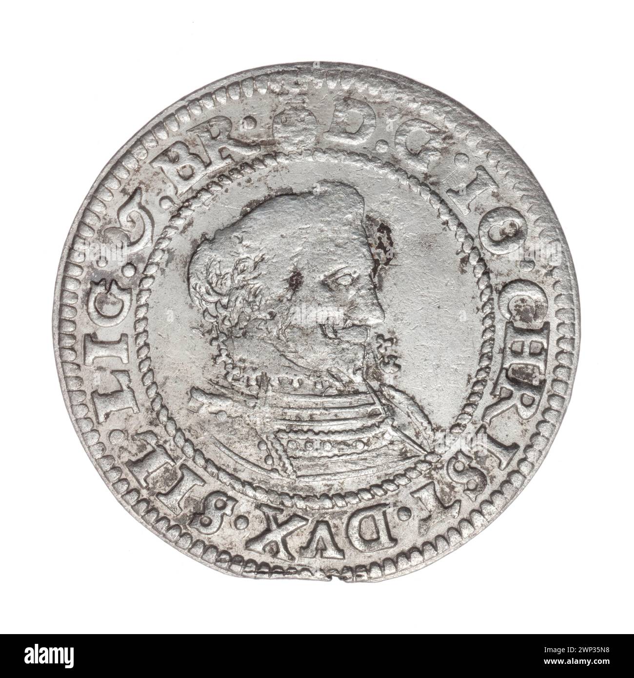 24 Krajcary ; Jan Christian (KSI Legnica-Brzeski ; 1591-1639), Rieger, Hans (1580-1653) ; 1621 (1621-00-00-1621-00-00) ; Jan Christian (Prince de Brest - 1591-1639), Jan Christian (Prince de Brest - 1591-1639) - iconographie, Piastów (famille), Duché de Brest (armoiries), Duché de Legnica -Brzeskie (armoiries), lettres, busters de la règle, portraits, portraits en armure de défilé, blasons à quatre pistes, boucliers, blasons, blasons chez Mitra Książęca Banque D'Images