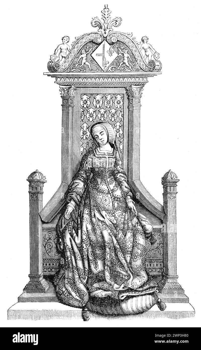 Louise de Savoie, 1476 – 1531, noble française et régente de France Banque D'Images