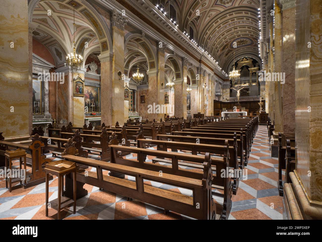 Église Saint-Sauveur, Jérusalem, Israël Banque D'Images