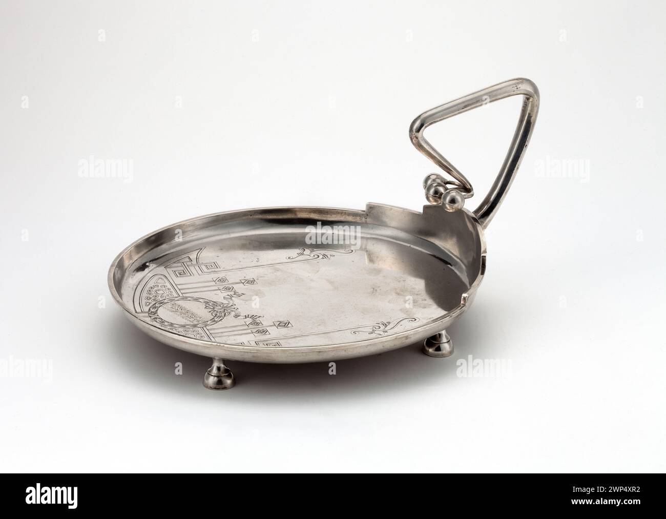 Art Nouveau pater créé entre 1908 et 1917, avec ornements géométriques et floraux dans le style sécessionniste, avec provenance d'achat. Banque D'Images