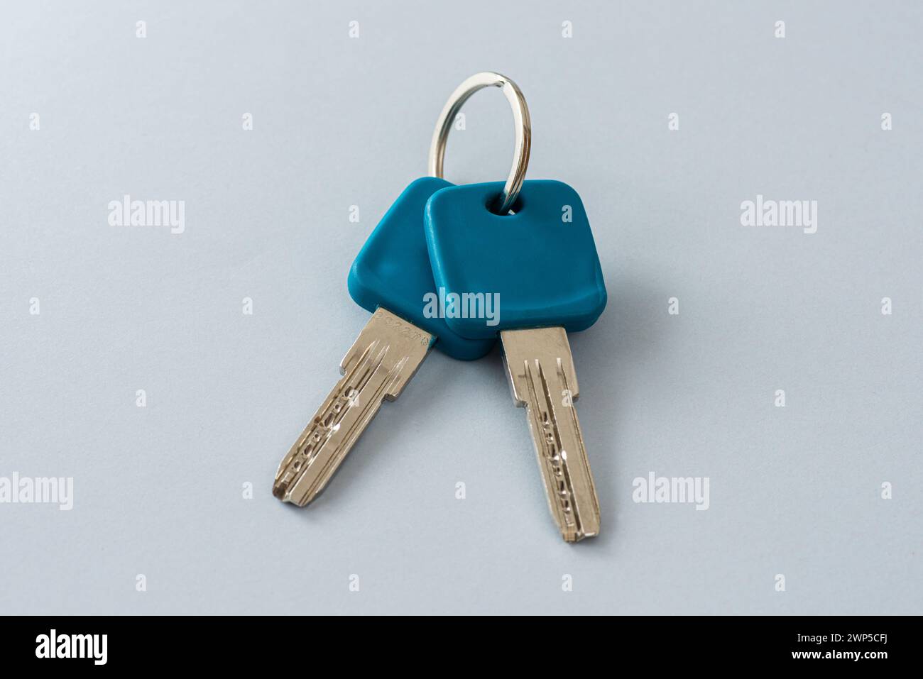 Gros plan des touches d'accueil sur fond blanc Banque D'Images Gros plan des touches d'accueil sur fond blanc Banque D'Images