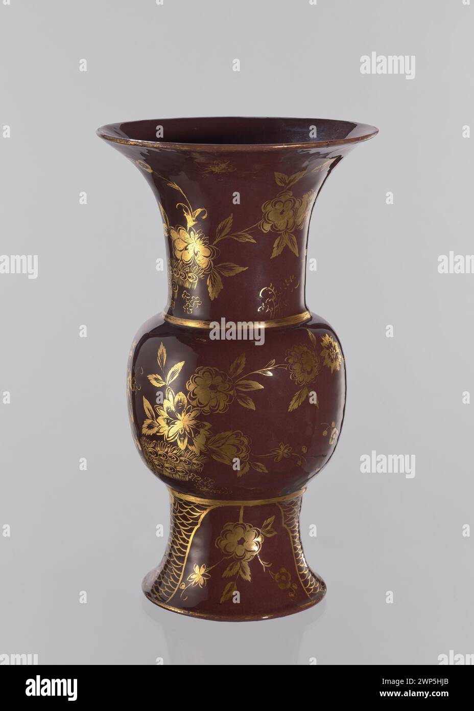 Vase ; Bielino (Manufaktura Fajansu ; 1779-1800), Wolff, Karol (fl. CA 1800) ; 1779-1800 (1779-00-00-1779-00-00); Banque D'Images