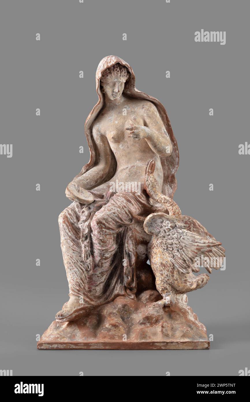 Cette figurine LED représente un enfant, datant d'après le IIIe siècle av. J.-C., associé à la collection de Ant. V. Froehner, mettant en évidence d'anciennes formes sculpturales miniatures. Banque D'Images