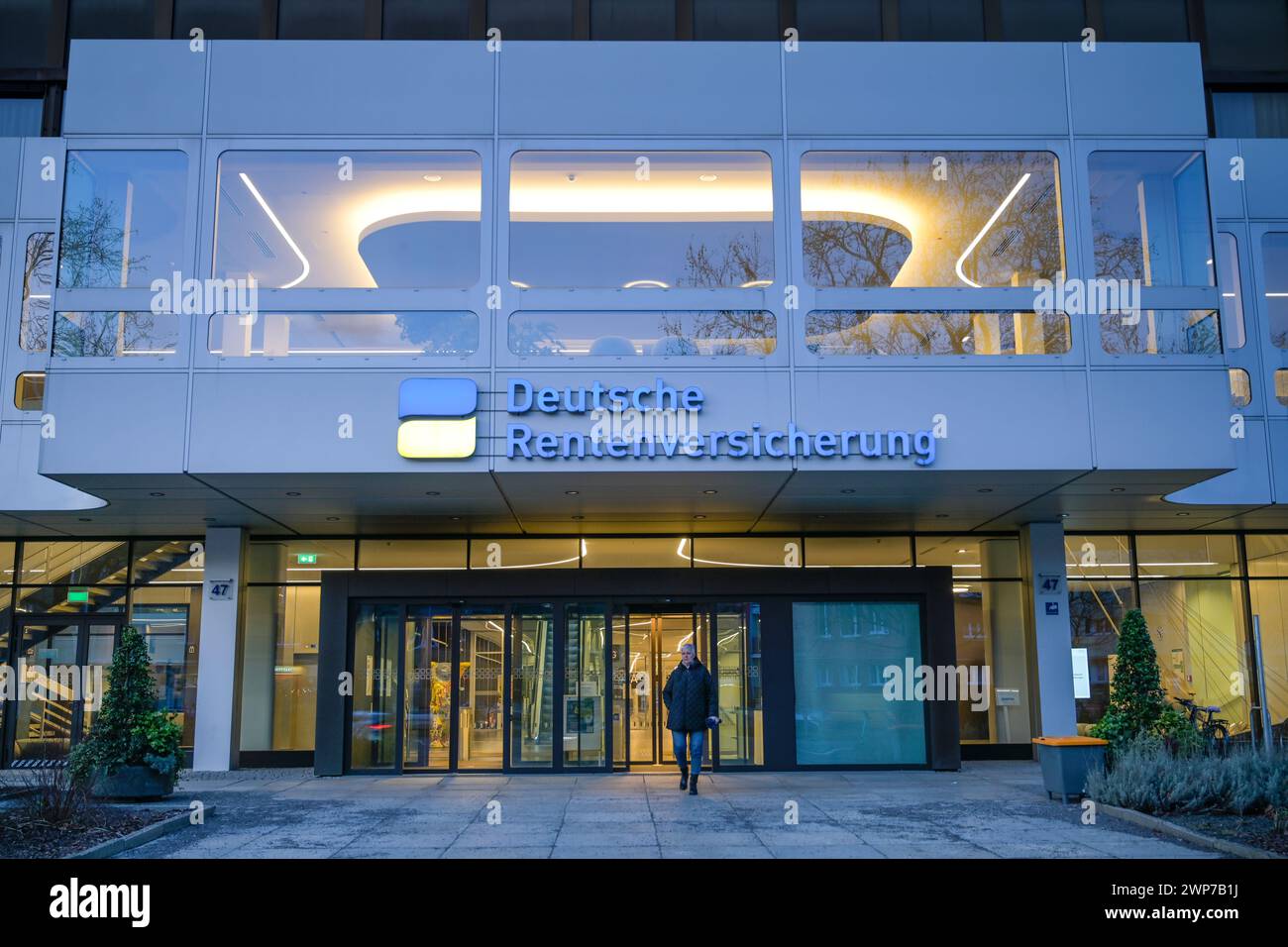 Deutsche Rentenversicherung, Hohenzollerndamm, Wilmersdorf, Berlin, Deutschland Banque D'Images
