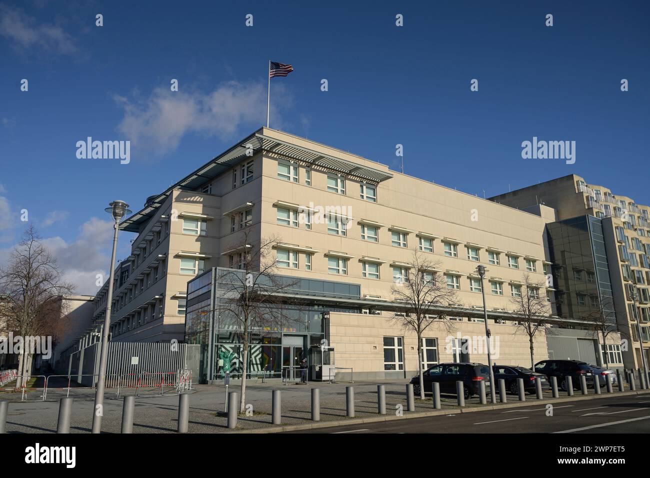 Botschaft der Vereinigten Staaten von Amerika, Ebertstraße, Behrenstraße, Mitte, Berlin Deutschland Banque D'Images