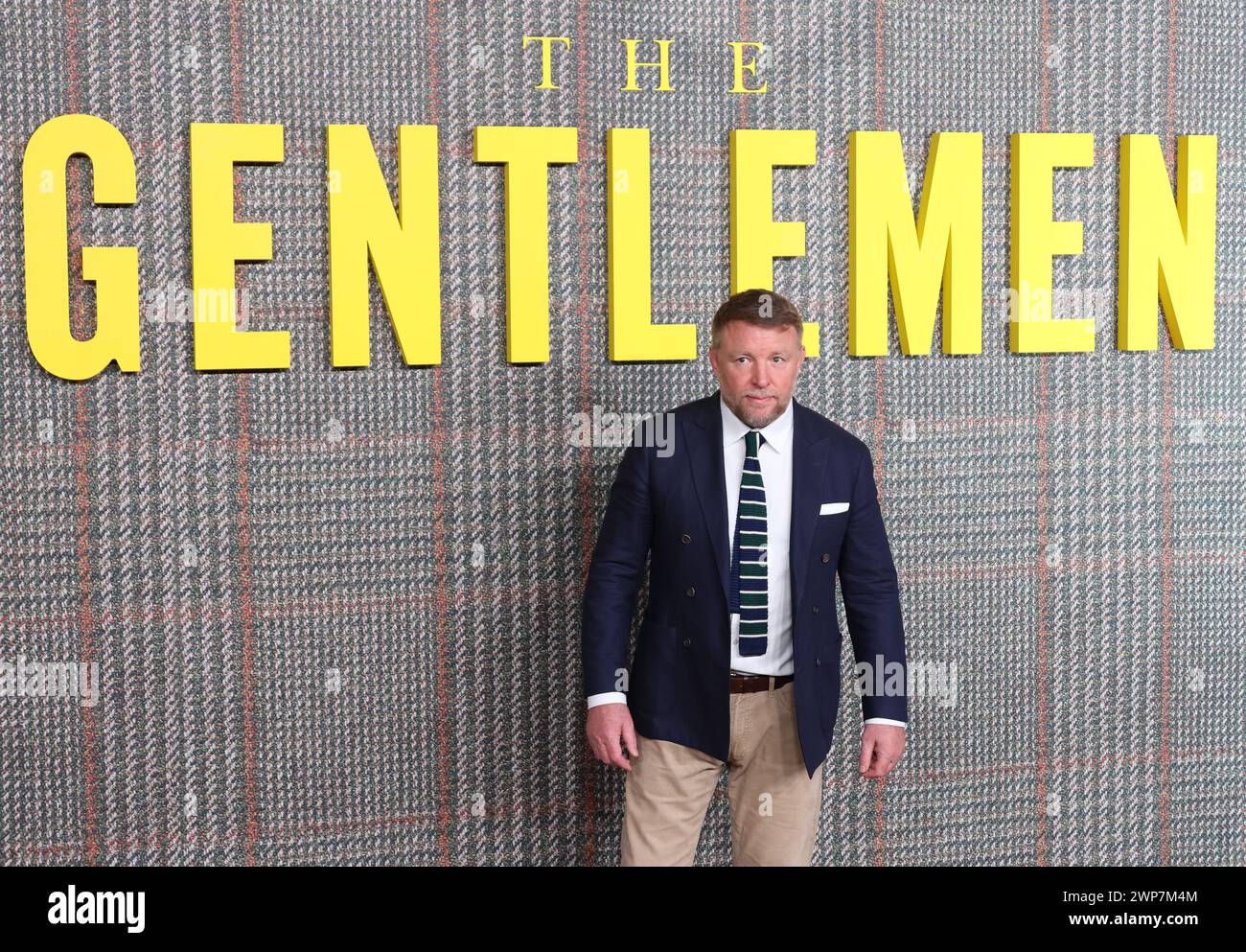 Guy Ritchie, THE GENTLEMEN UK Series Global Premiere, Theatre Royal, Drury Lane, Londres, Royaume-Uni, 05 mars 2024, photo de Richard Goldschmidt Banque D'Images