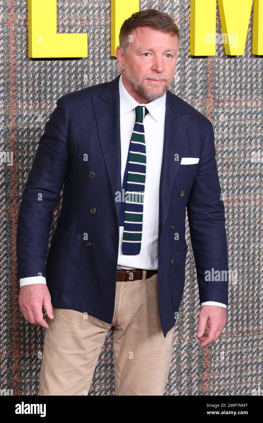 Guy Ritchie, THE GENTLEMEN UK Series Global Premiere, Theatre Royal, Drury Lane, Londres, Royaume-Uni, 05 mars 2024, photo de Richard Goldschmidt Banque D'Images