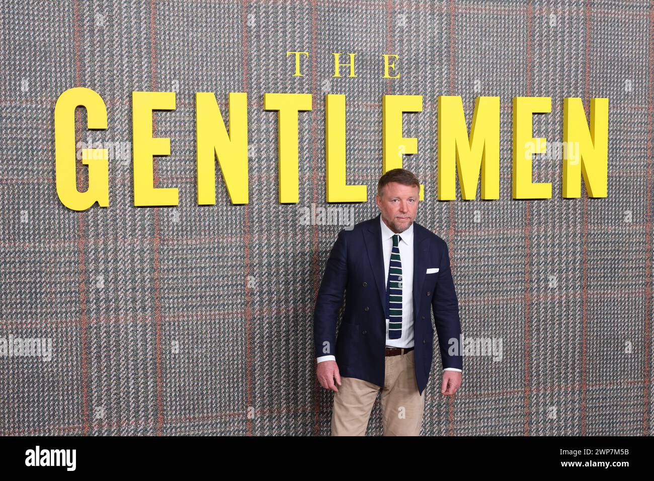 Guy Ritchie, THE GENTLEMEN UK Series Global Premiere, Theatre Royal, Drury Lane, Londres, Royaume-Uni, 05 mars 2024, photo de Richard Goldschmidt Banque D'Images