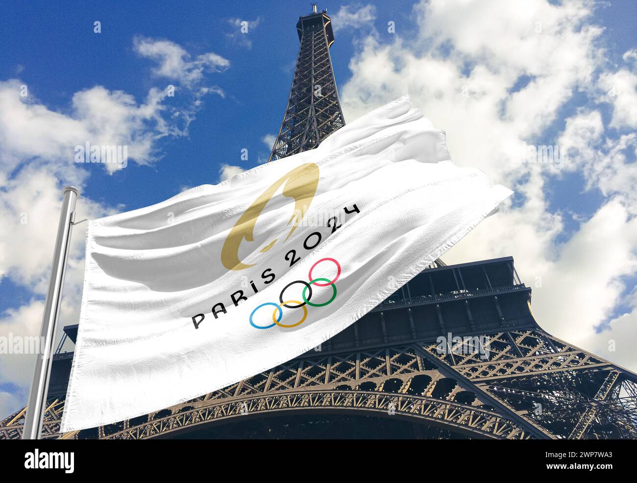 Jeux olympiques 2024 france Banque de photographies et d’images à haute