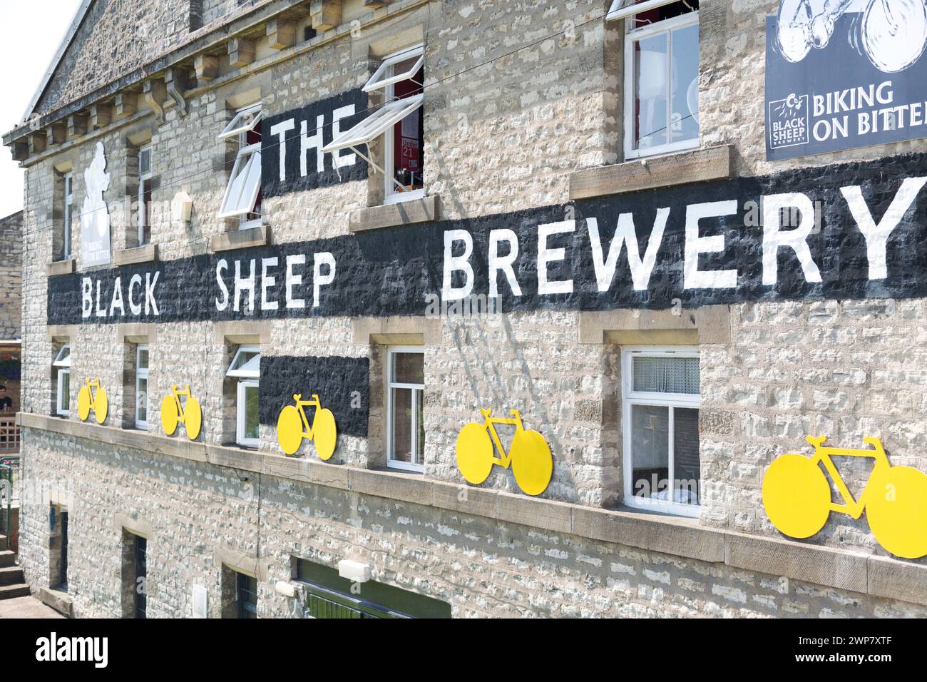 Black Sheep Brewery, Masham North Yorkshire. Banque D'Images