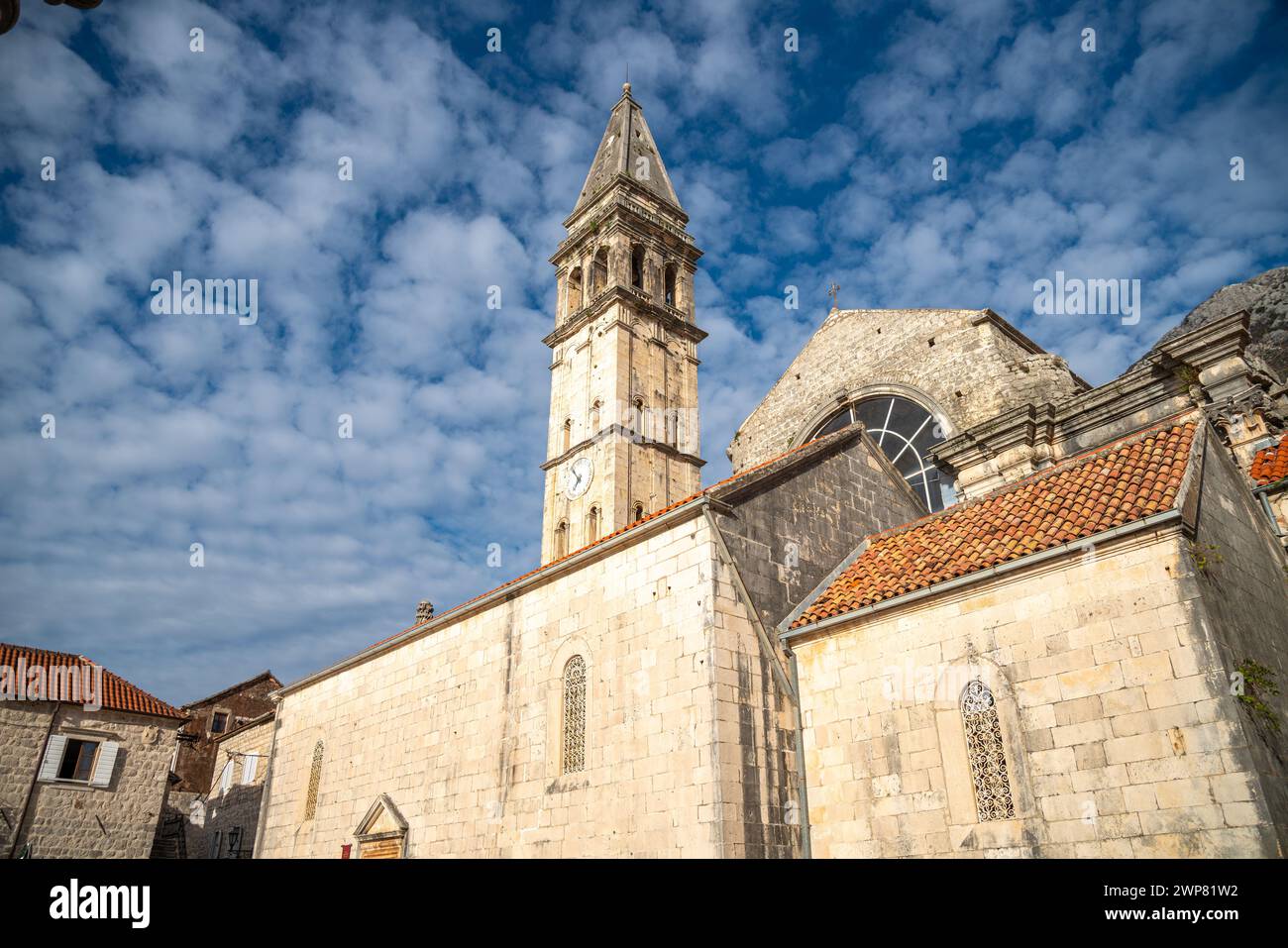 Une vue majestueuse sur l'église Saint-Nicolas Banque D'Images