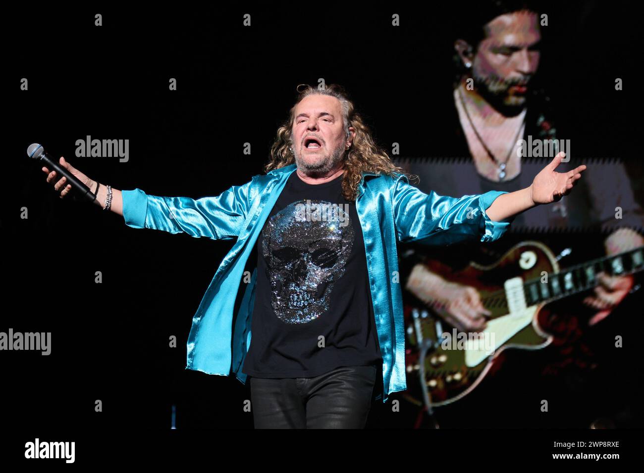 Fher de Maná à Buenos Aires Banque D'Images