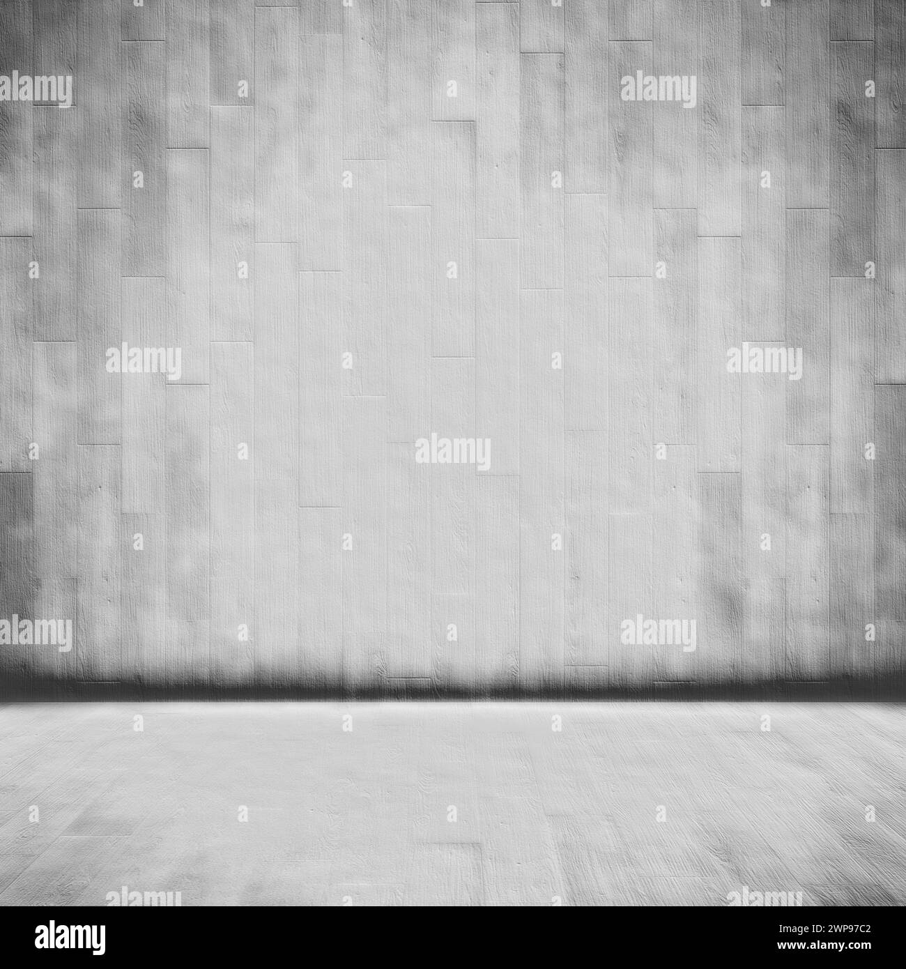 Fond de sol et de surface murale en bois vieux bois blanc ou en planche vintage comme disposition de motif vintage pour des projets rétro, grunge et créatifs Banque D'Images