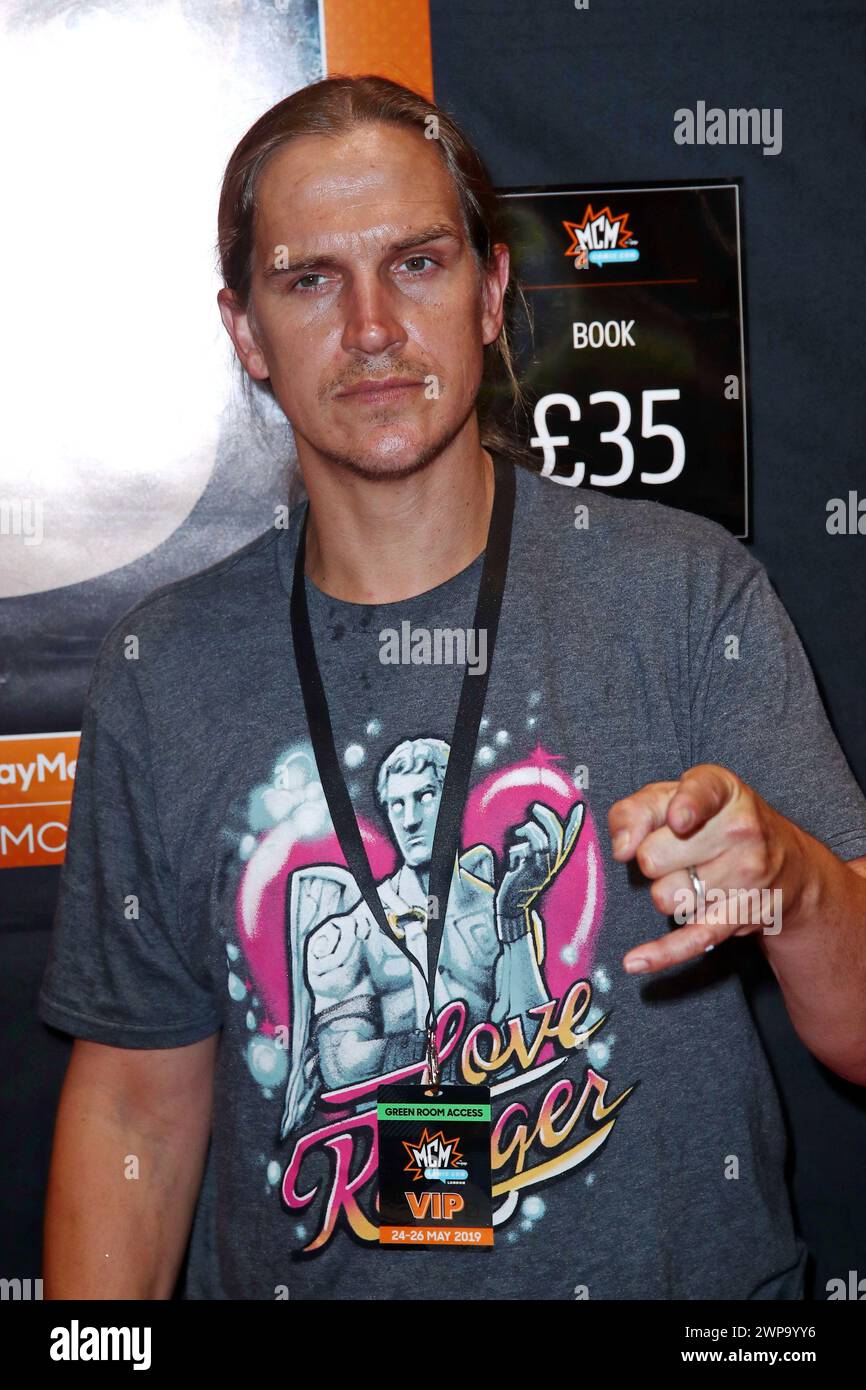 Jason Mewes participe à la conférence MCM Comic Con London 2019, Excel London, Banque D'Images