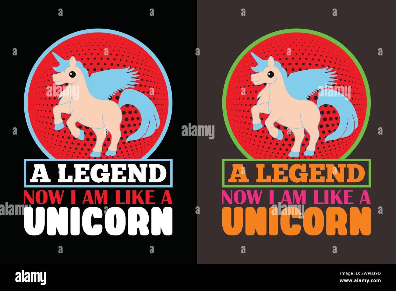 A Legend Now I Am Like A Unicorn, animal Lover shirt, My Spirit animal, Unicorn T-shirt, Kids T-shirt, chemise d'anniversaire fille, chemise arc-en-ciel Illustration de Vecteur