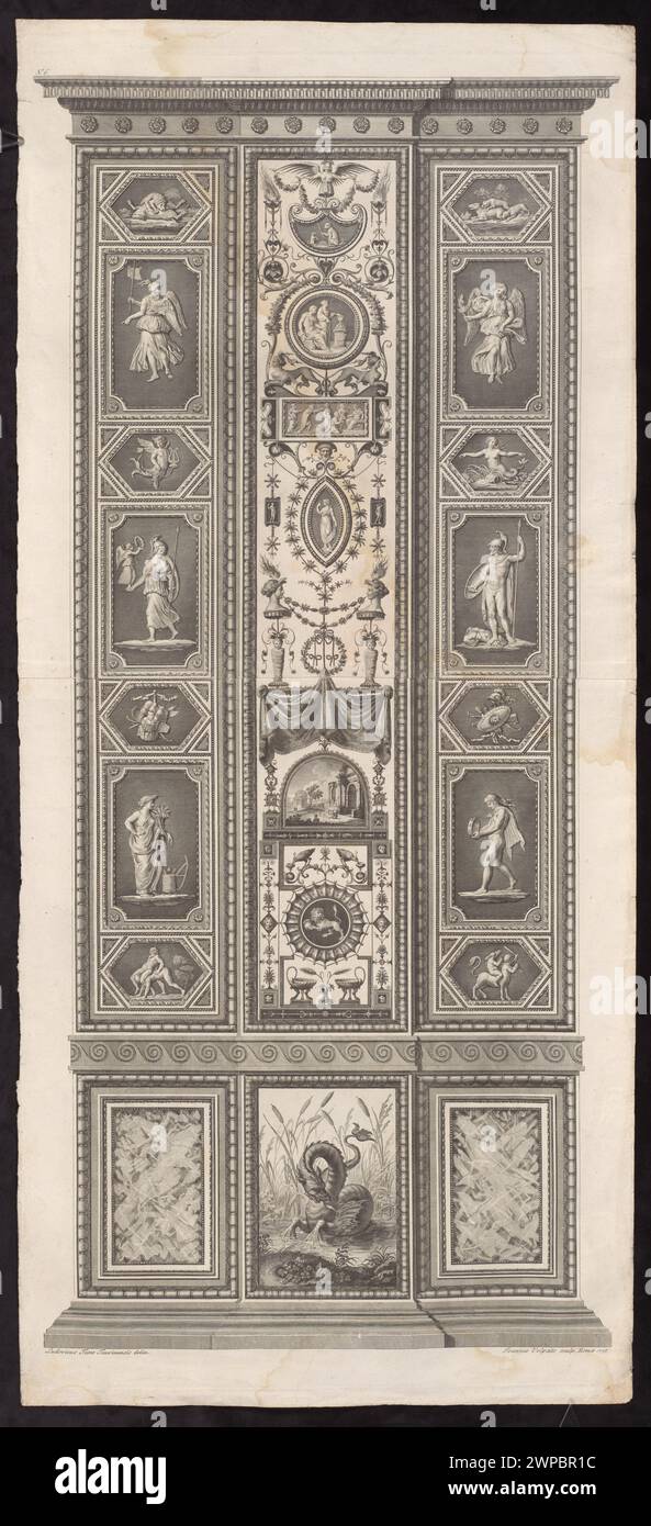 Pilaster VI ; Volpato, Giovanni (1740-1803), Rafael (1483-1520) ; 1775 (1775-00-00-1775-00-00); Banque D'Images