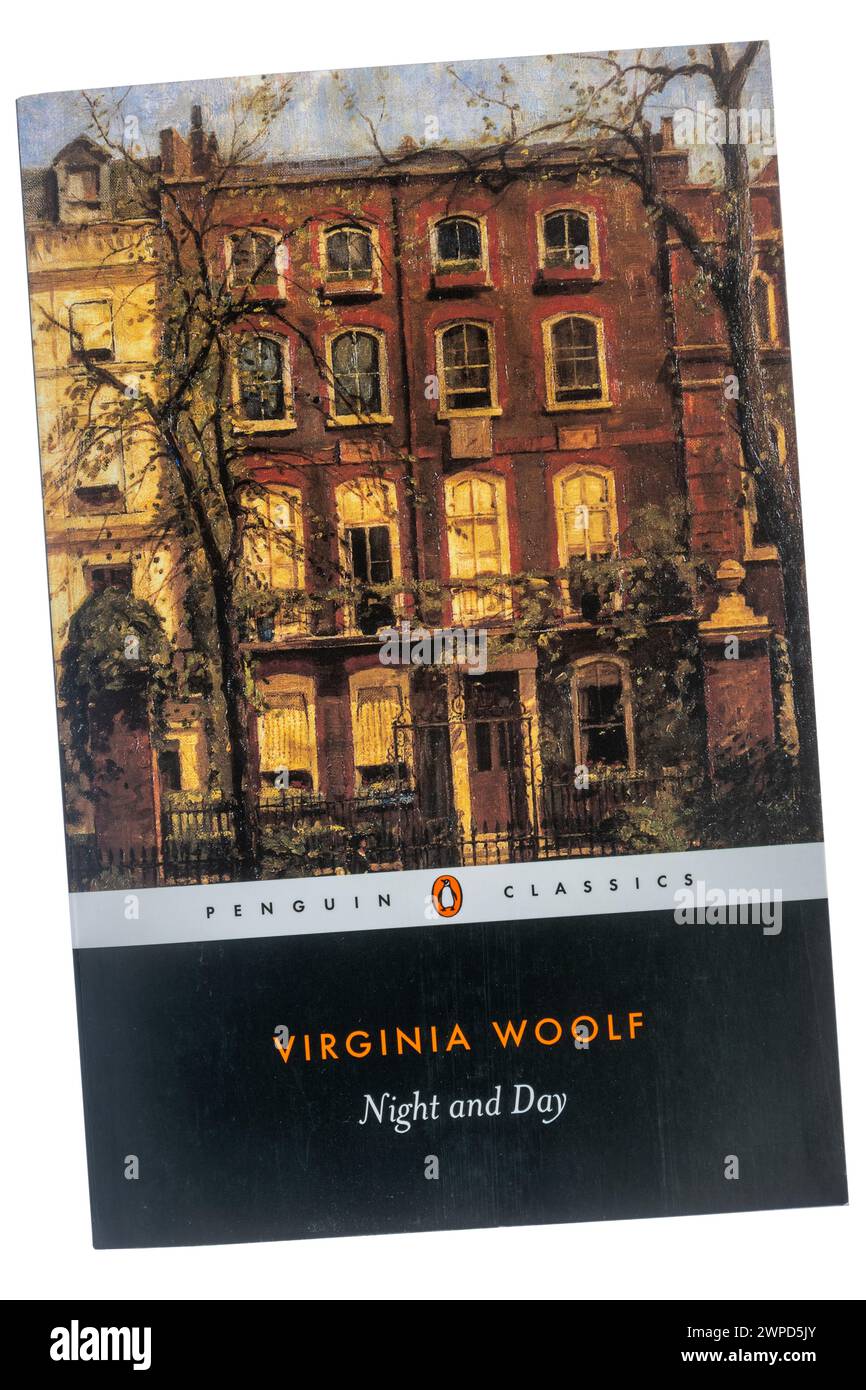 Nuit et jour de Virginia Woolf, roman classique, livre de poche Banque D'Images