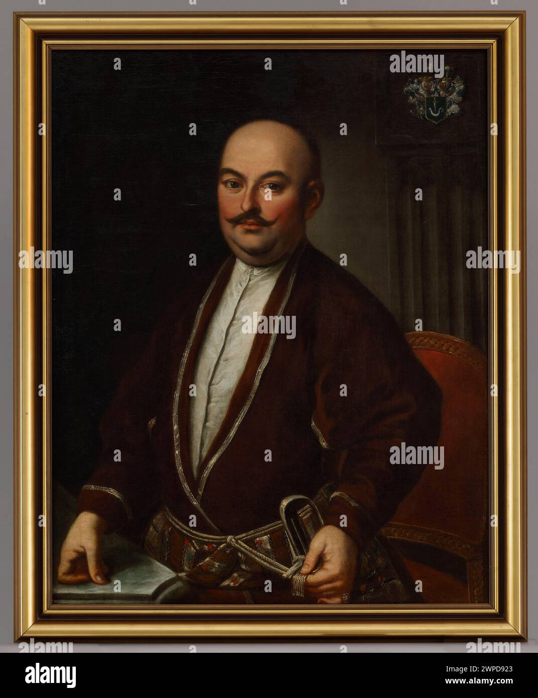 Portrait de Jan Konopka (- CA 1804) du bail Wielickie ; Buchmeyer, Micha Aleksander (FL. CA 1800) ; 1780 (1780-00-00-1780-00-00); Banque D'Images