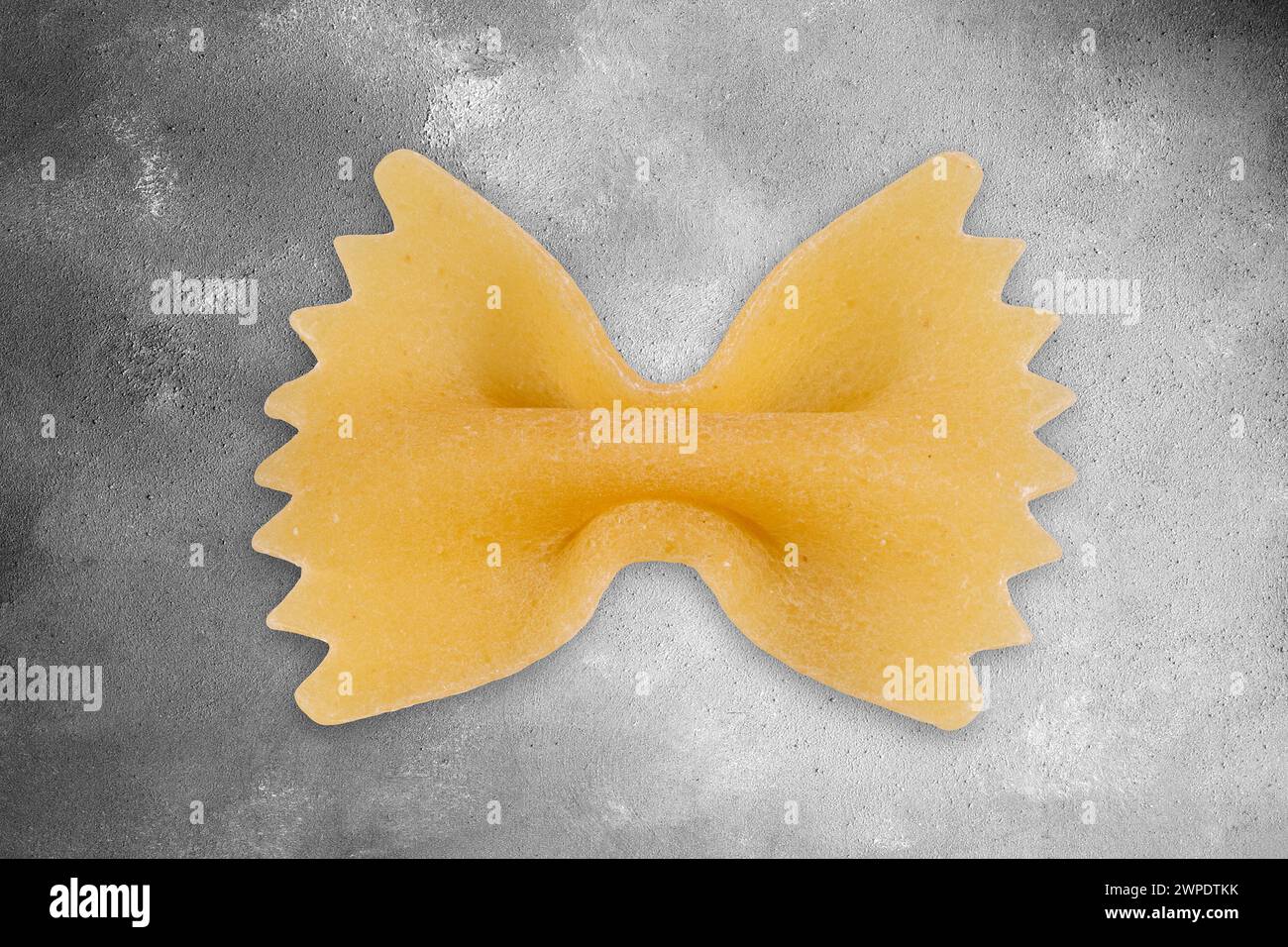 Pâtes Farfalle. Banque D'Images