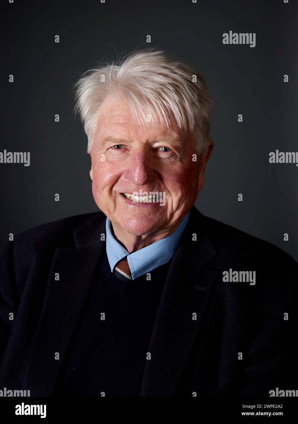 Stanley Johnson au Oldie Literary Lunch 05/03/2024 Banque D'Images