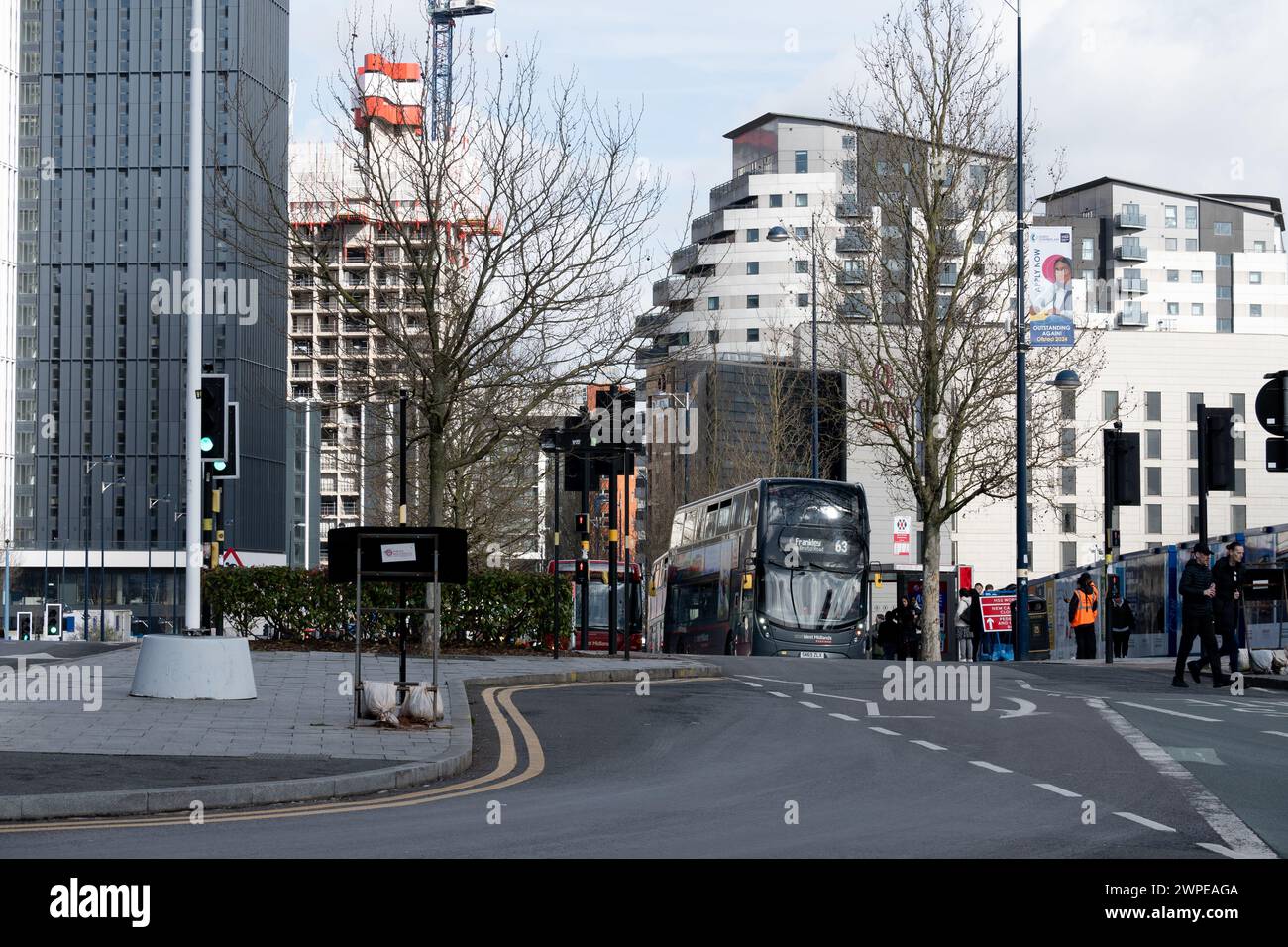 Moor Street, Birmingham, West Midlands, Angleterre, Royaume-Uni Banque D'Images