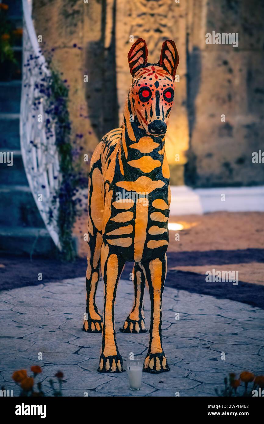 Le jour de la mort à Tuxpan Jalisco, Mexique Banque D'Images