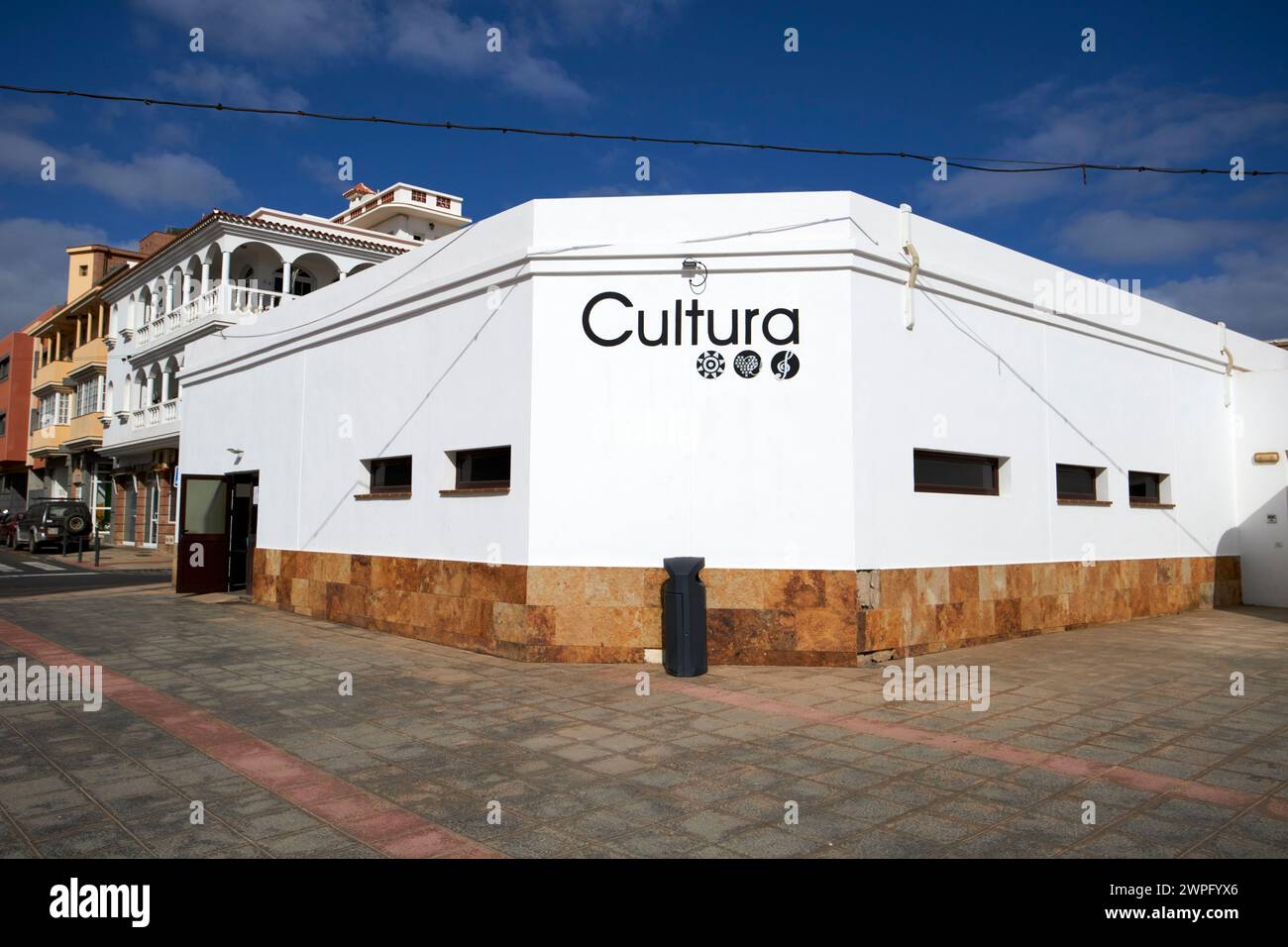 cultura Cultural Arts centre Corralejo, fuerteventura, Îles Canaries, espagne Banque D'Images