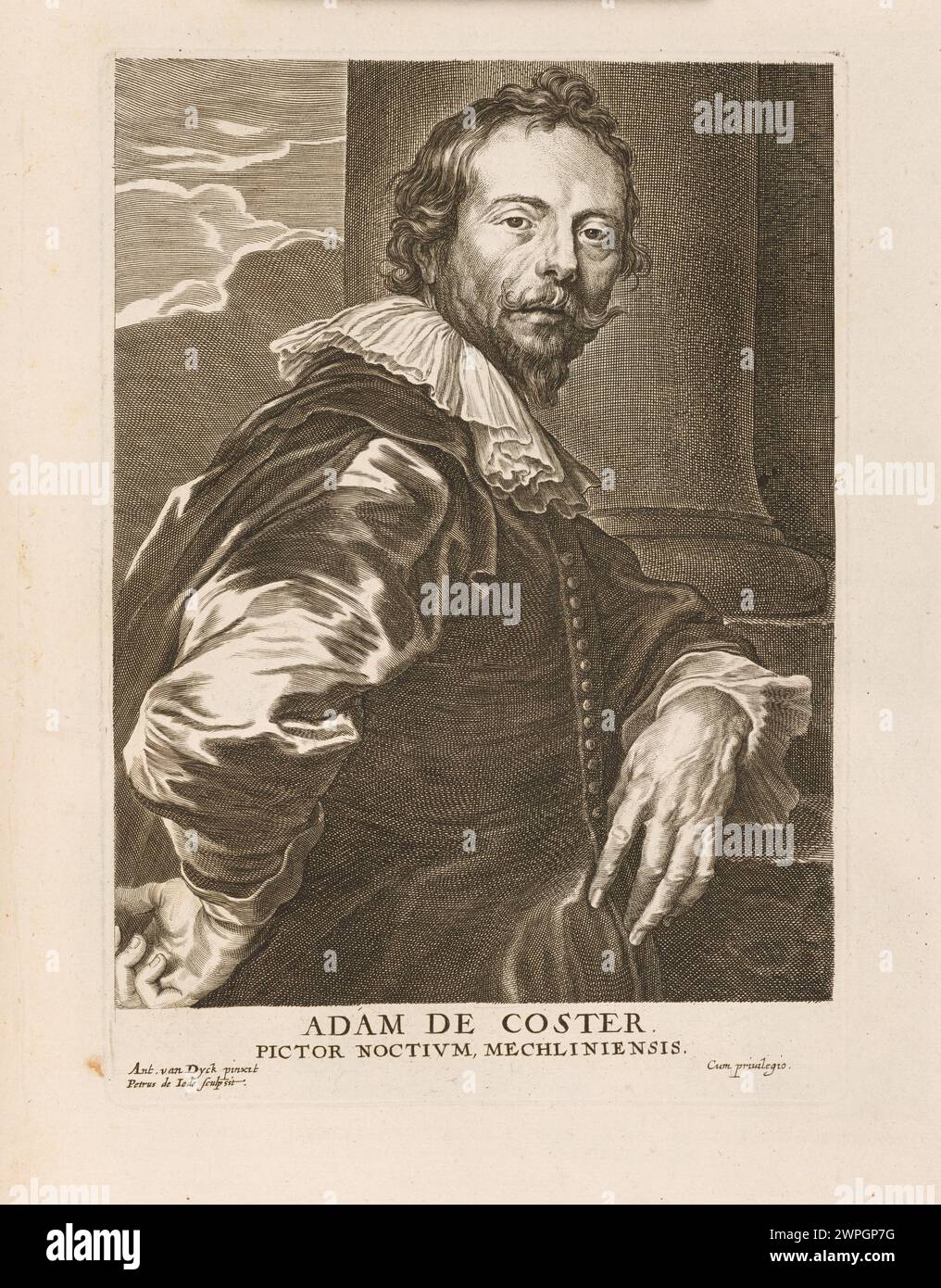 Adam de Coster ; Jode, Pieter de, II (1606-CA 1674), Dyck, Anthony Van (1599-1641), Hendricx, Gillis (FL. 1645-) ; 1645-1646 (1645-00-00-1645-00-00); Banque D'Images