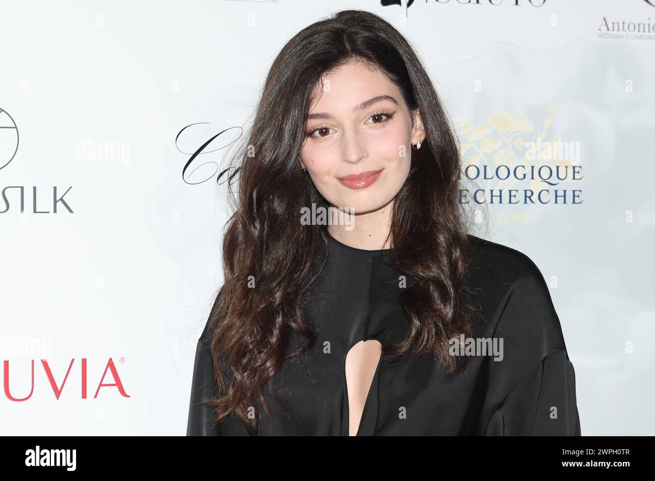 Présentation - Photocall Afrodite Awards Gaia Girace lors du Photocall pour les Afrodite Awards le 07 mars 2024 au Cinema Barberini, Rome, Italie Copyright : xcxEmanuelaxVertolli/SportReporterx/xLiveMediax LPM 1268822 Banque D'Images