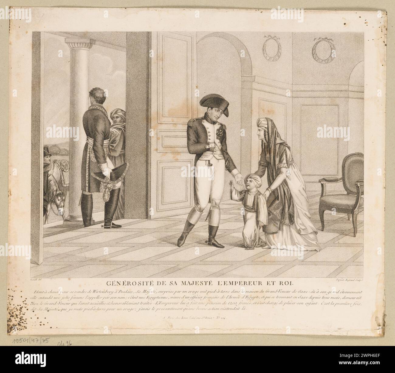 Merveilleux empereur Napoléon ; Augrand, parfait (1782-Post 1833), Dutyillis (FL. CA 1800); Banque D'Images
