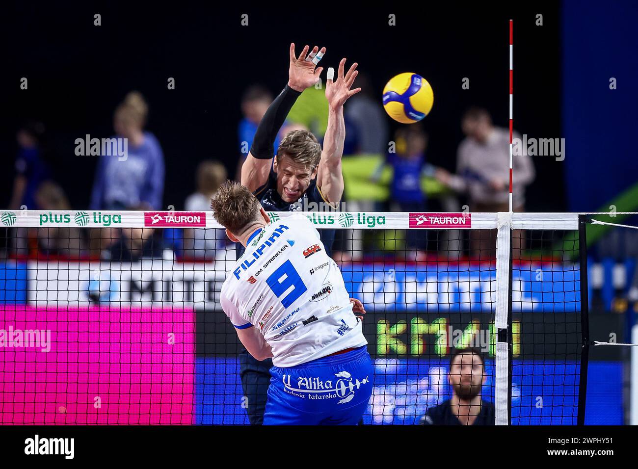 07.03.2024 Suwalki Siatkowka Plusliga 2023/2024 Slepsk Malow Suwalki - Projekt Warszawa n/z Artur Szalpuk Foto Adam Starszynski / PressFocus 07.03.2024 Suwalki Volleyball Slepsk Malow Suwalki - Projekt Warszawa Artur Szalpuk crédit Adam Starszynski / PressFocus Banque D'Images