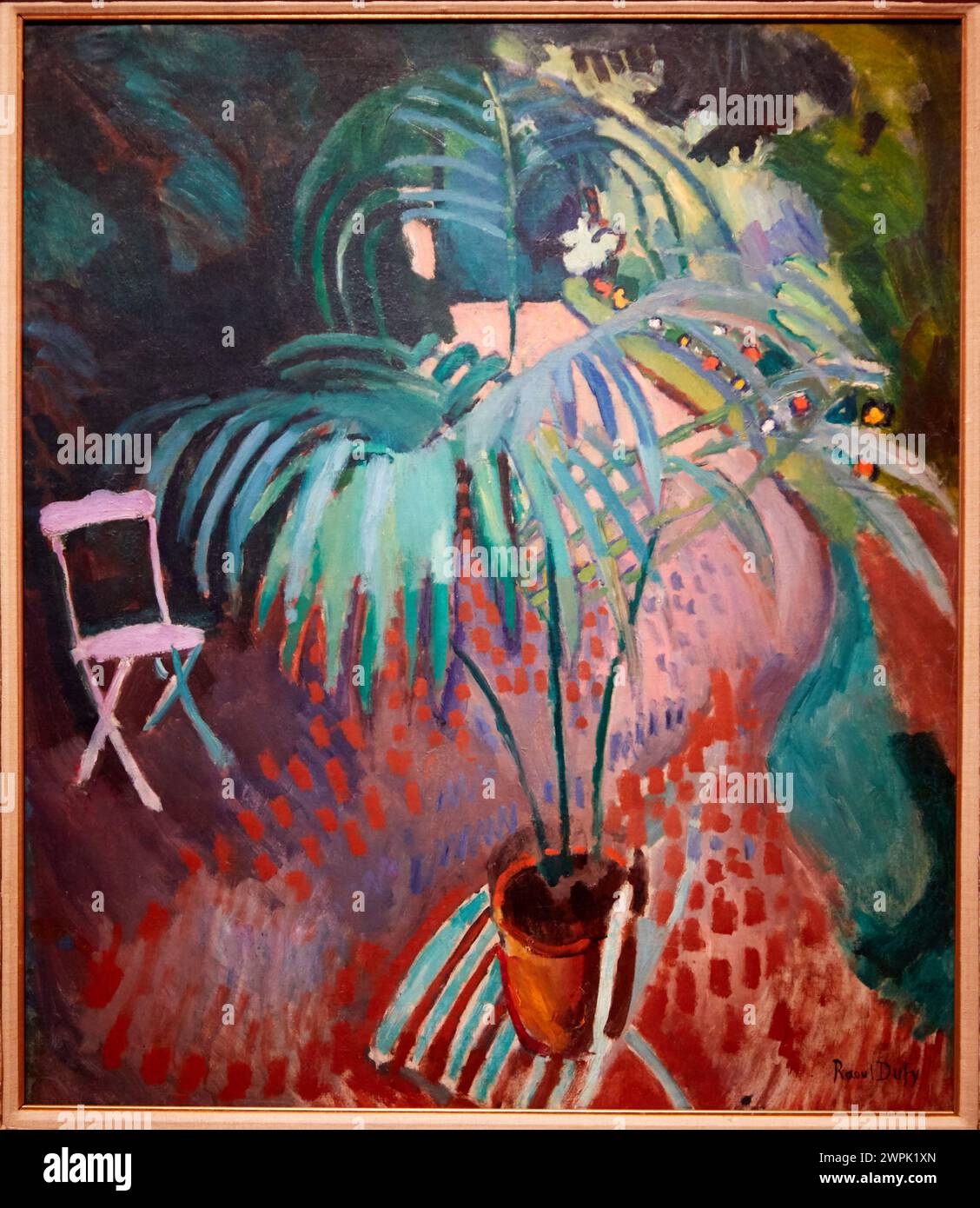 'Le petit palmier', 1906, Raoul Dufy (1877-1953), Musée Thyssen Bornemisza, Madrid, Espagne, Europe Banque D'Images