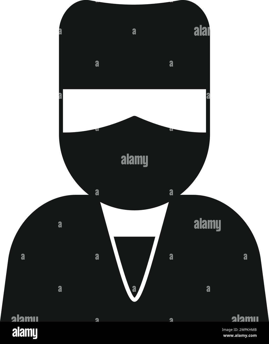 Icône de médecin de chirurgie clinique vecteur simple. Condition de soins du centre. Santé de localisation Illustration de Vecteur