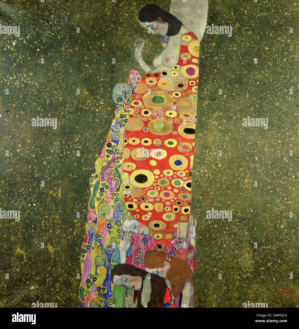 Espoir II Gustav Klimt (1862-1918) Banque D'Images